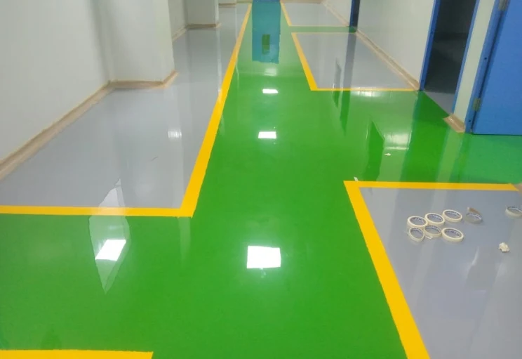 Epoxy flooring